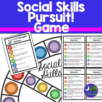 social skills game for targeting social language skills by amy haselden