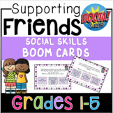 Friendship Lessons - Social Skills BOOM Cards for Speech Therapy