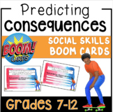 Problem Solving Scenarios - Boom Cards for Speech Therapy