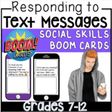 Social Skills for Middle and High School - BOOM cards