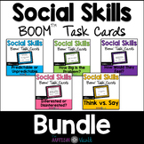 Social Skills BOOM™ Task Cards Bundle