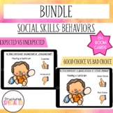 Social Skills Behaviors Boom Cards Bundle