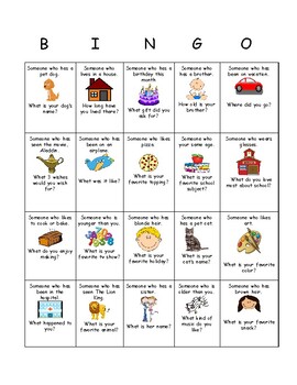 Social Skills Bingo Worksheets Teaching Resources Tpt