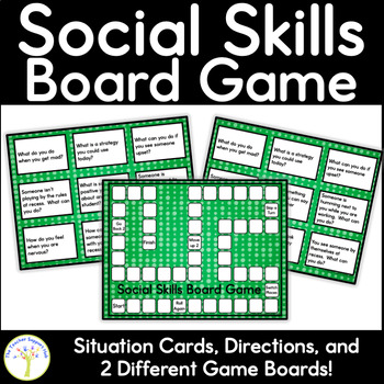 Social Skills Board Game by The Teacher Support Hub | TPT