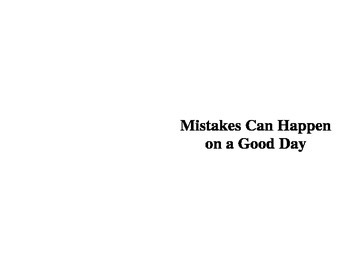 Preview of Social Skills Book for Kids Mistakes Can Happen on a Good Day