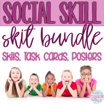 Preview of Social Skill Skit Bundle