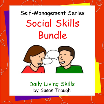 Preview of Social Skills Bundle - Self-Management Series