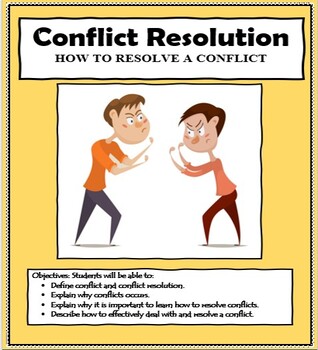 Social Skills - CONFLICT RESOLUTION - Life Skills - Distance Learning