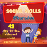 Social Skills Charades Role-Play Cards for Social Anxiety 