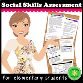 Social Skills Checklist Assessment 