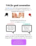 Social Skills - Conversation Tips