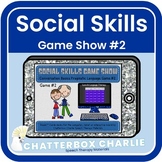 Social Skills Conversational Basics Game Show #2 Boom Cards