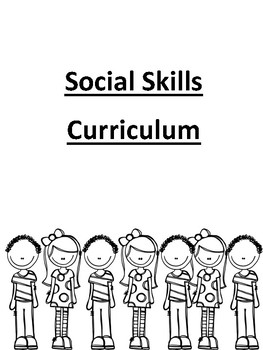Preview of Social Skills Curriculum