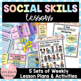 Social Skills Curriculum Activities and Lessons Social Emo
