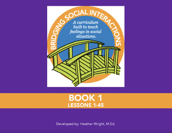 Preview of Social Skills Curriculum- Bridging Social Interactions- Teacher Manual 1