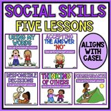Social Skills Curriculum Mini Bundle 1st Grade | Social Em