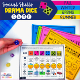 Social Skills Drama Dice Game for the Entire Year