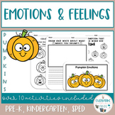 Social Skills- Emotions and Feelings Activities - Pumpkins 