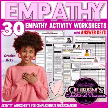 Preview of Empathy Activity Worksheets | Social Awareness | Perspective - Taking