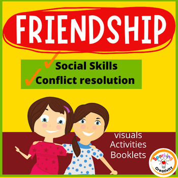 Preview of Social Skills FRIENDSHIP Conflict Resolution GIRLS RELATIONSHIPS Character Ed