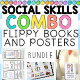 Social Skills Flippy Books with Manners/Expectations Poste