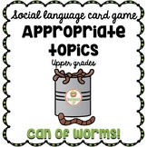 Social Skills Games Conversation Topic Maintenance