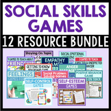 Social Skills Games For School Counseling & SEL Lessons An