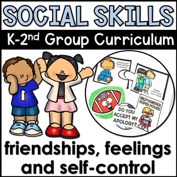 Preview of Social Skills Activities Small Group Counseling Curriculum for Self-Regulation