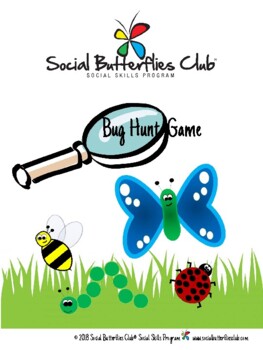 Preview of Social Skills Group Game Play- BUG HUNT