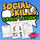 Social Skills Group Lessons (curriculum for a year!)