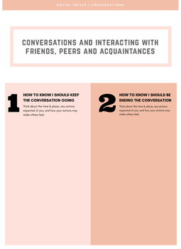 Preview of Social Skills— Having Conversations 101