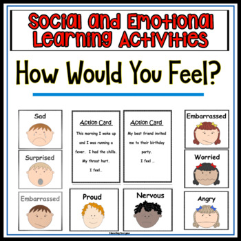 Preview of Social and Emotional Learning Game and Printable Activities
