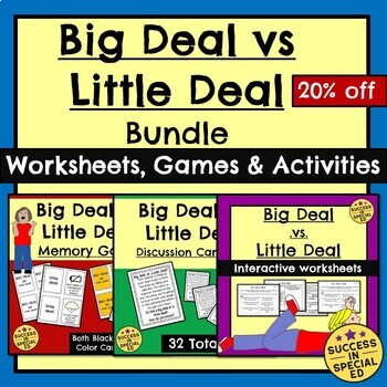 Big Deals and Little Deals and What to do When They Happen to You