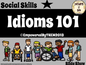 Preview of Social Skills - Idioms