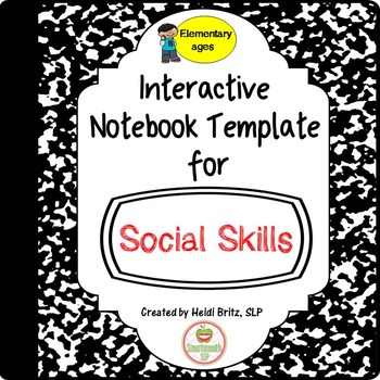 Preview of Social Skills Interactive Notebook