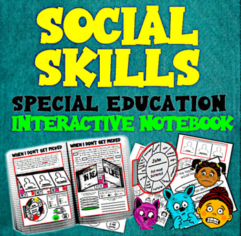 Preview of Social Skills Interactive Notebook: 25 Dilemmas for Special Education