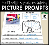 Social Skills Journal Prompts - PAPERLESS and EDITABLE Wri
