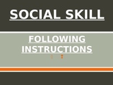 Social Skills Lesson: Following Instructions