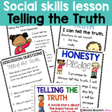 Social Skills Lesson: Telling the Truth Social Story and A