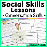 Social Skills Lessons & Worksheets for Conversations