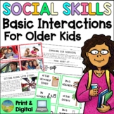 Social Skills Lessons for Basic Interactions - Respect, Be