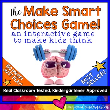 Preview of Social Skills Make Smart Choices Game.. rules & social problem solving skills 
