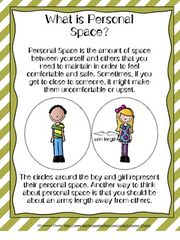 Social Skills Mini Lesson #1: Personal Space by Cameron Cluster | TpT