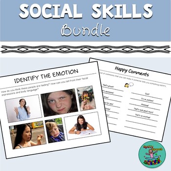 Preview of Social Skills, Pragmatic Language GROWING BUNDLE