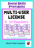 Social Skills Printables for Students with Autism: School 