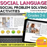 Social Skills + Problem Solving Activities Boom Cards