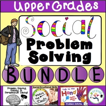 Preview of Social Skills Problem Solving Bundle