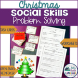 Social Skills Problem Solving: Christmas with BONUS Boom Cards™