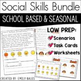 Social Skills Problem Solving Scenarios Bundle