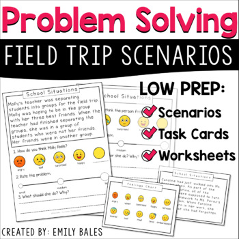 Preview of Social Problem Solving Scenarios : Field Trips